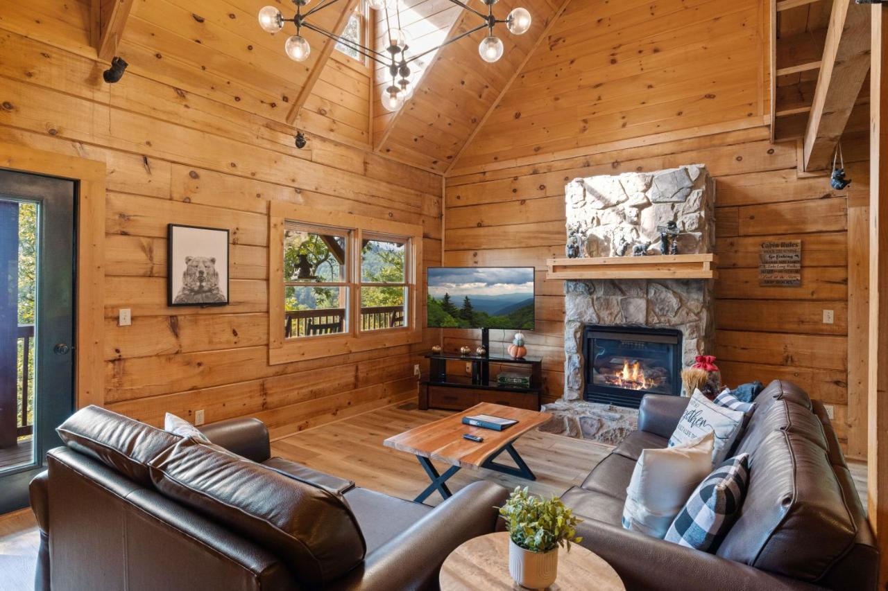 Mountain View 5 Bdrm Gatlinburg Cabin Near Downtown Arts Exteriér fotografie